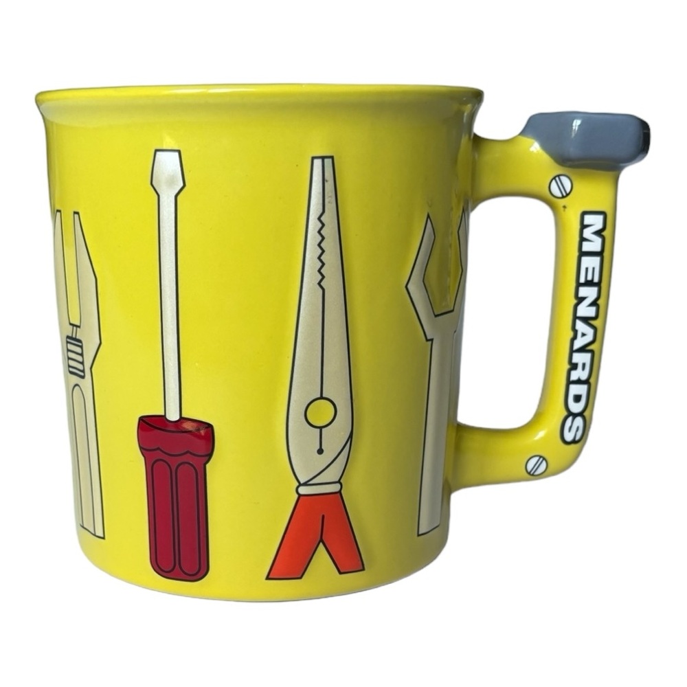 Menards Yellow Mug | Large - Picture 4 of 6
